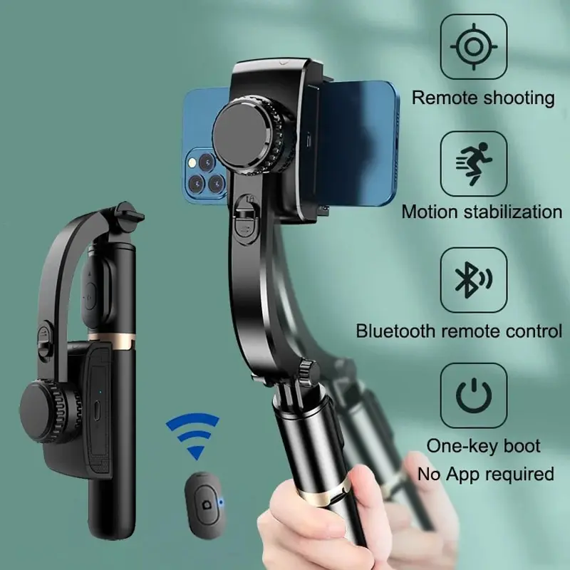 Auto Tracking Tripod - Q08 Handheld Gimbal Stabilisator Selfie-Stick mit