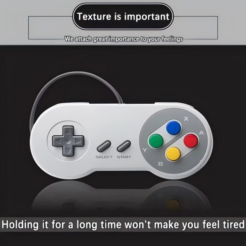 Retro Game Controller Usb - 2 Stück USB-Gamepad Retro-Gaming-Joystick Kabelgebundener Controller