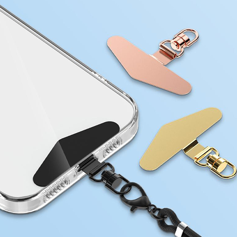 Mobile Electronics Gadgets - Stahl-Handyband-Aufbewahrungspatch: Anti-Verlust- und Anti-Sturz-Handyschlaufe mit Metallclip