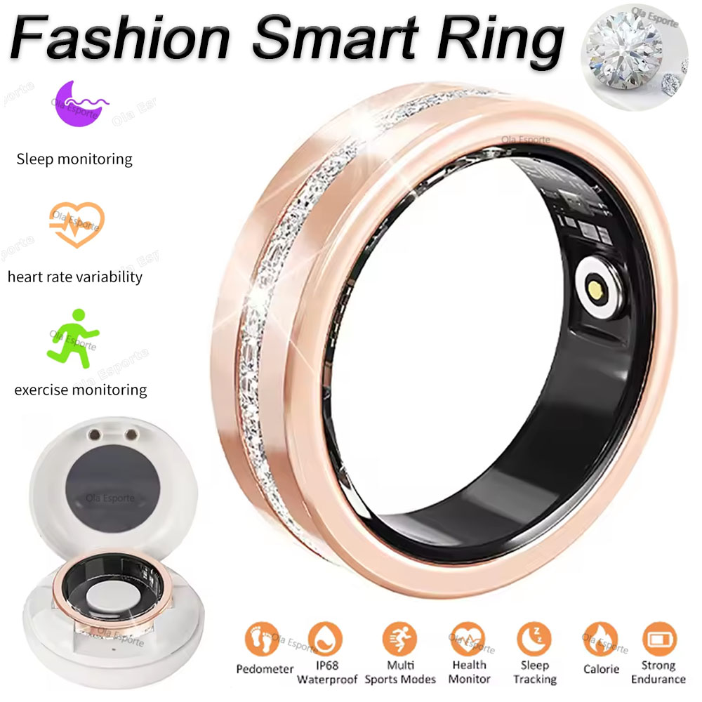 Smart Ring Health - 2025 neue Smart Ring Dame Herzfrequenz