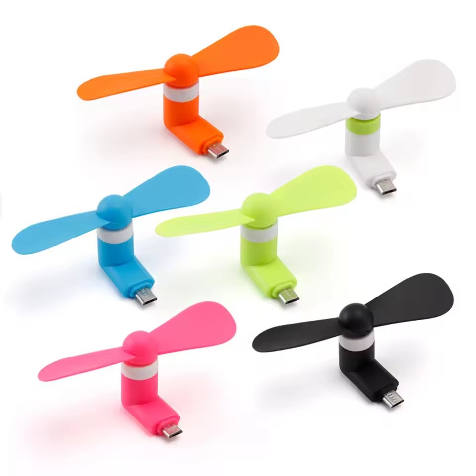 Electronics Gadgets Sale - 1 Stück Typ-C-Mini-Handy-Lüfter, tragbares MicroFan-Handy für