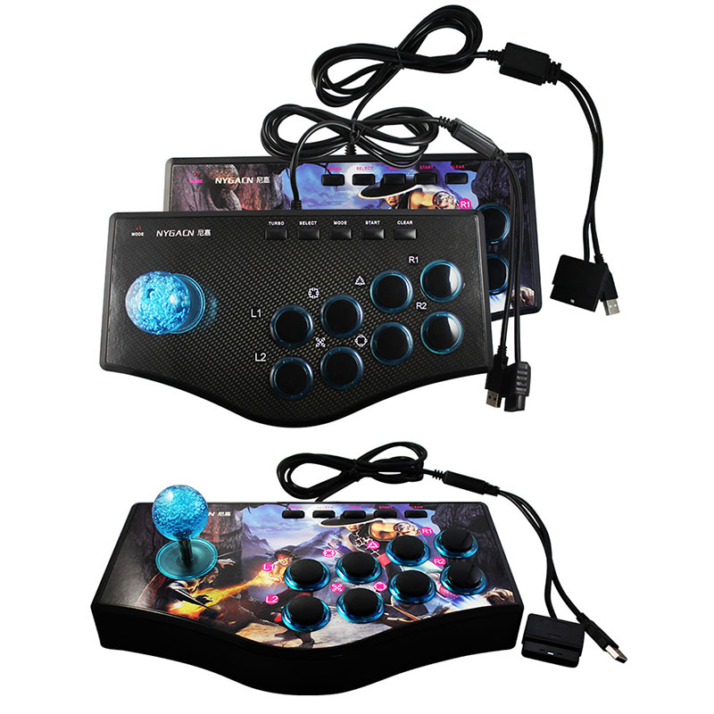 Retro Game Controller Usb - Full-Retro-Arcade-Spiel Rocker Controller USB-Joystick für ps2/ps3/PC/Android