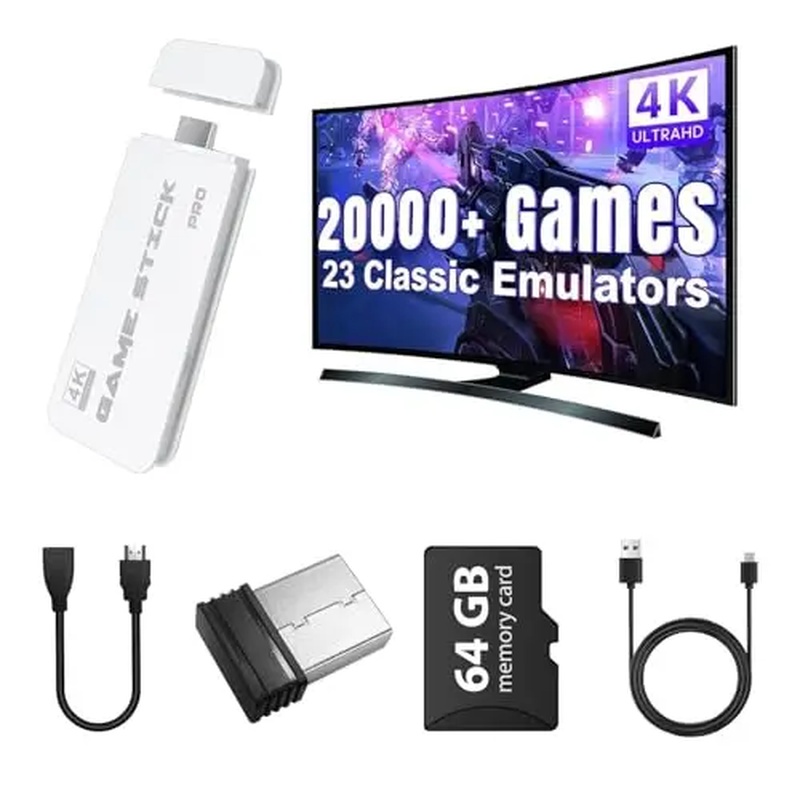Retro Game Controller Usb - M15 Retro-Videospiel-Stick 2,4G Kabellose Doppel-Controller TV-Spielkonsole