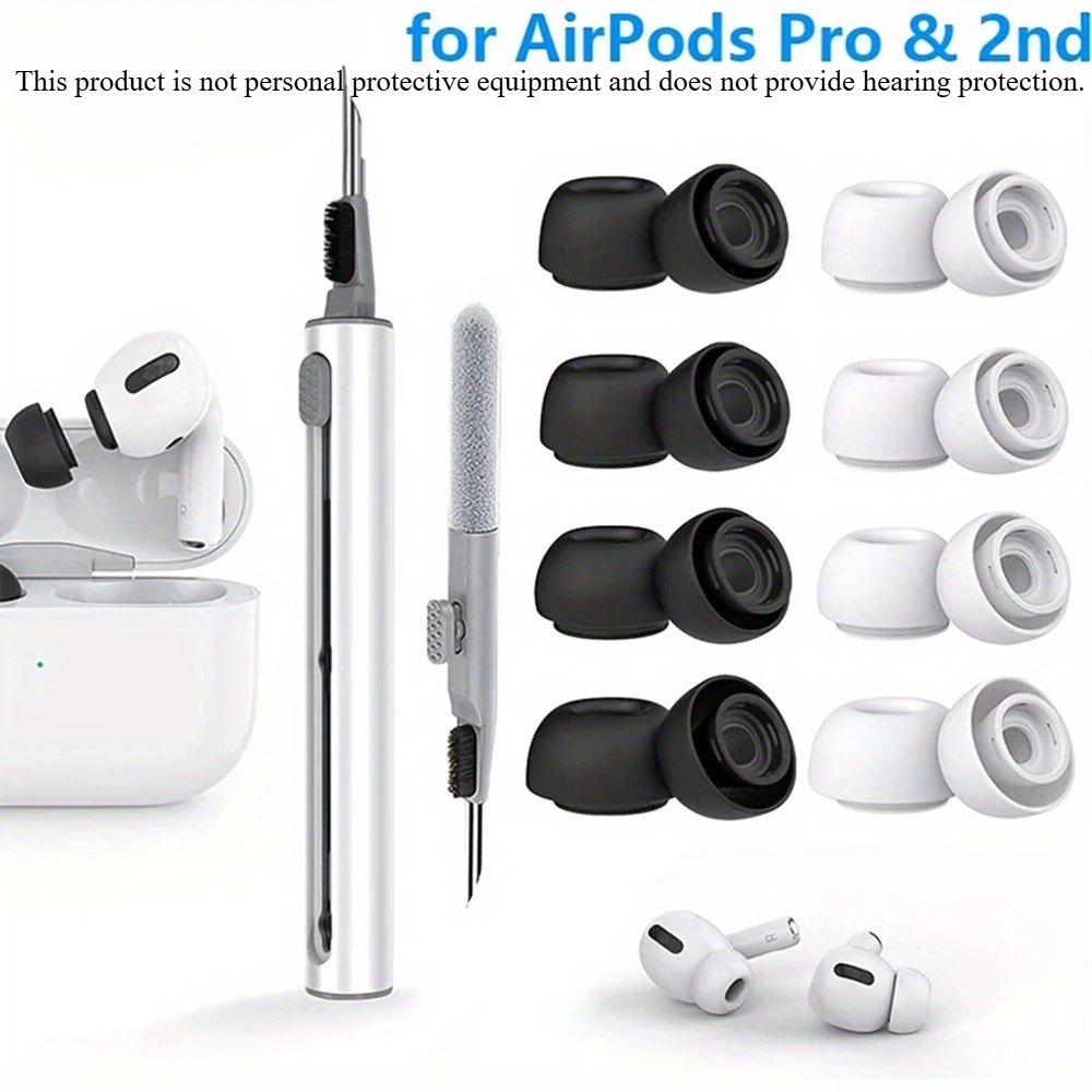 Portable Wifi Hotspot - 4 Paar Flüssigsilikon-Ohrstöpsel für Airpods Pro