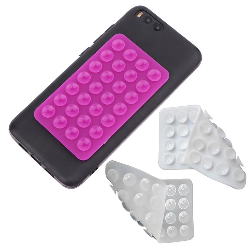Mobile Electronics Gadgets - 1 Stück Doppelseitiger Silikon-Saugnapf Anti-Rutsch Handyhalter