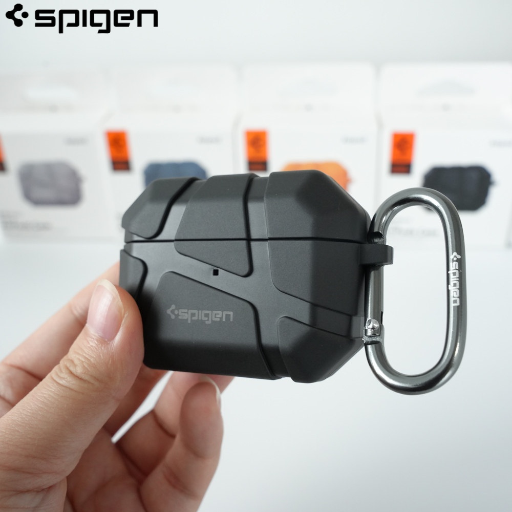 Portable Wifi Hotspot - Spigen Rugged Armor Kopfhörer-Schutzhülle für Airpods