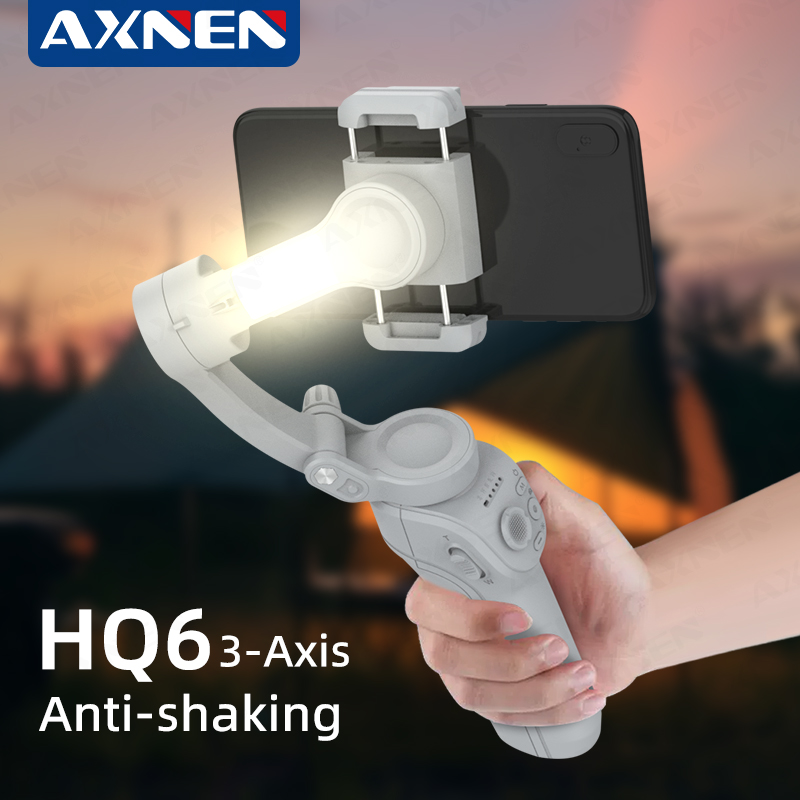 Auto Tracking Tripod - 3-Achsen-Hand-Gimbal-Stabilisator für Smartphones mit Fülllicht für