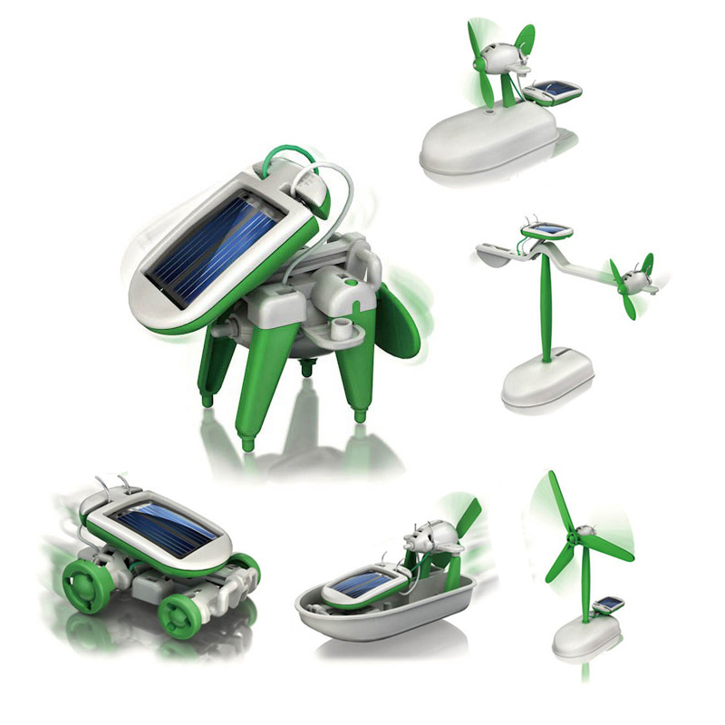 6-in-1 Solarbetriebenes Robote – Electronics Gadgets For Kids Bewertung und Preis