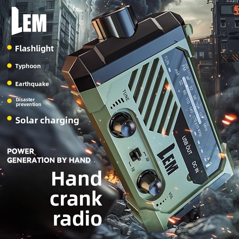 Überlebensradio – Notfall-Hand – Solar Powered Charger Bewertung und Preis