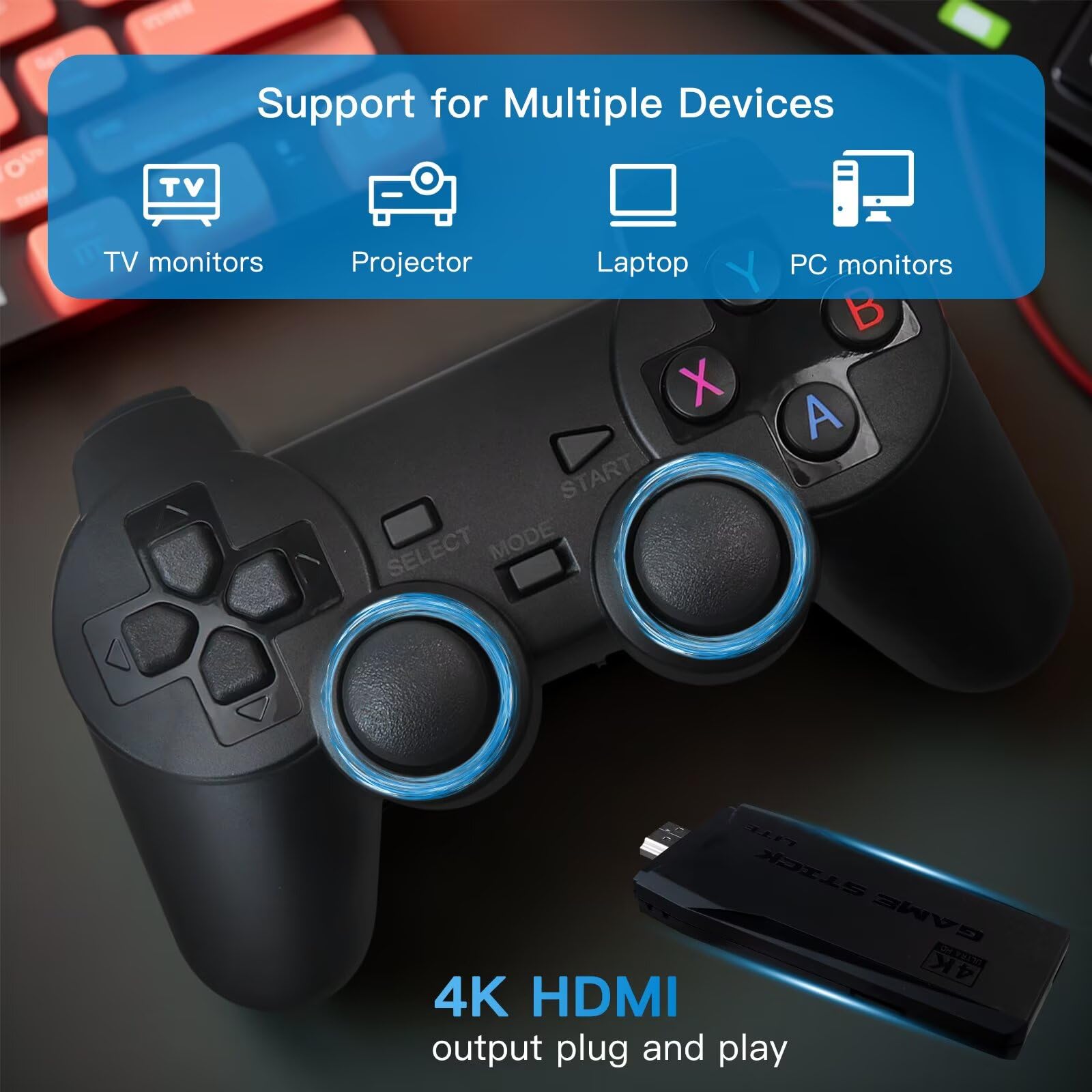 Retro-Videospielkonsole 4K Gam – Retro Game Controller Usb Bewertung und Preis