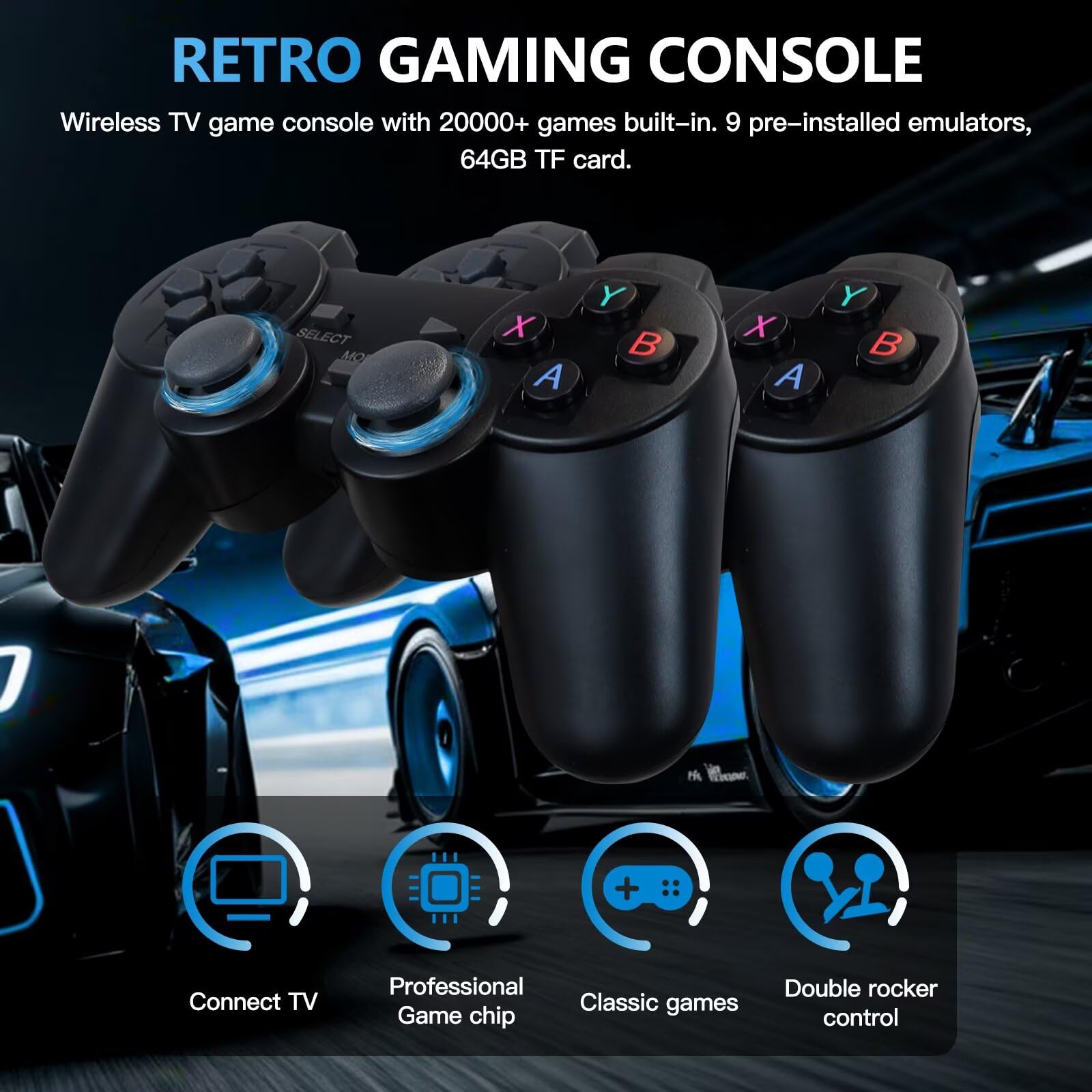 Retro-Videospielkonsole 4K Gam – Retro Game Controller Usb Bewertung und Preis