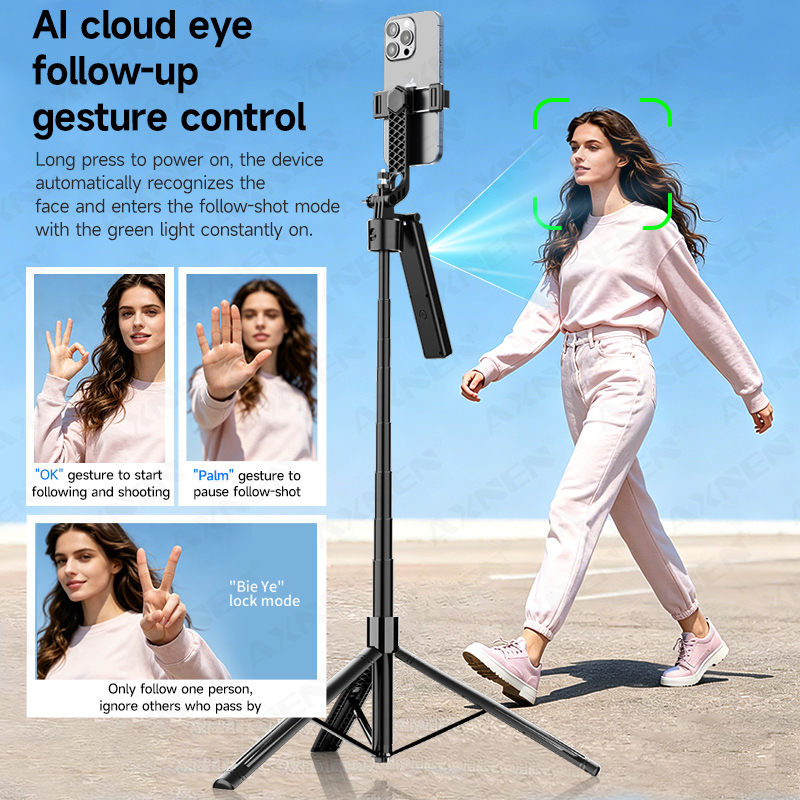 AI-Tracking-Gimbal-Selfie-Stic – Auto Tracking Tripod Bewertung und Preis