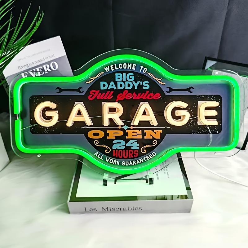 Retro Garage LED Neon Schild U – Retro Game Controller Usb Bewertung und Preis
