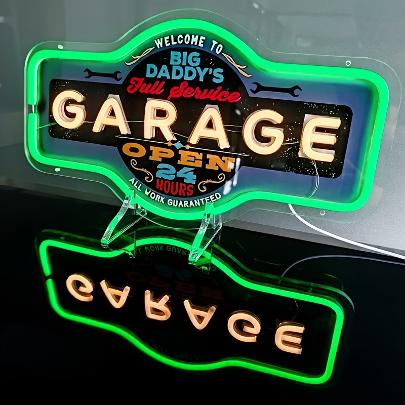 Retro Garage LED Neon Schild U – Retro Game Controller Usb Bewertung und Preis