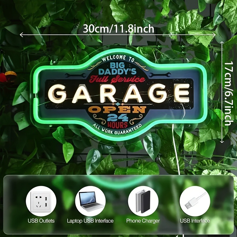 Retro Garage LED Neon Schild U – Retro Game Controller Usb Bewertung und Preis