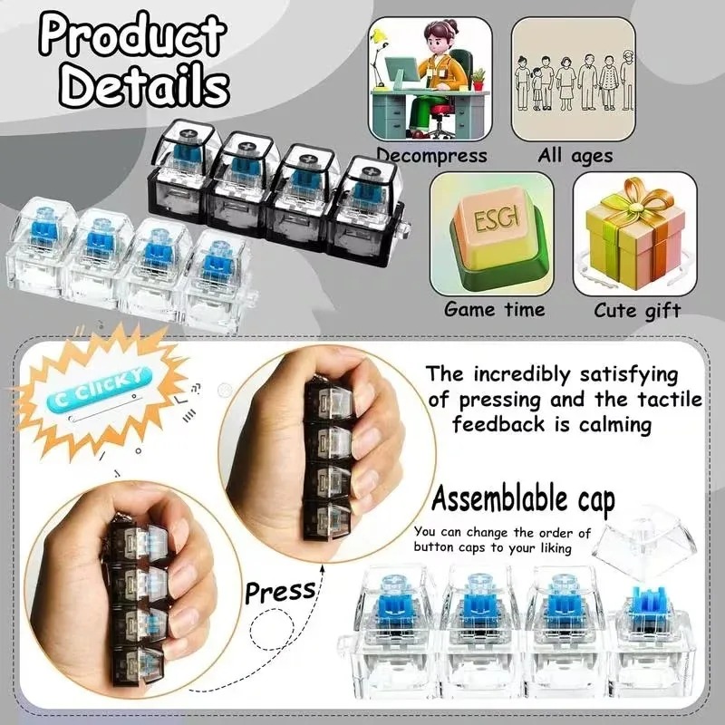 LED-Tastatur-Schlüsselanhänger – Electronics Gadgets For Kids Bewertung und Preis