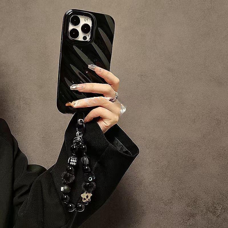 Luxuriöses schwarzes flauschig – Mobile Electronics Gadgets Bewertung und Preis