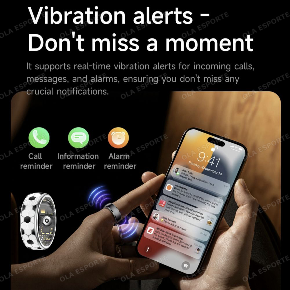 NEU Vibrationsalarm Smart Ring – Smart Ring Health Bewertung und Preis