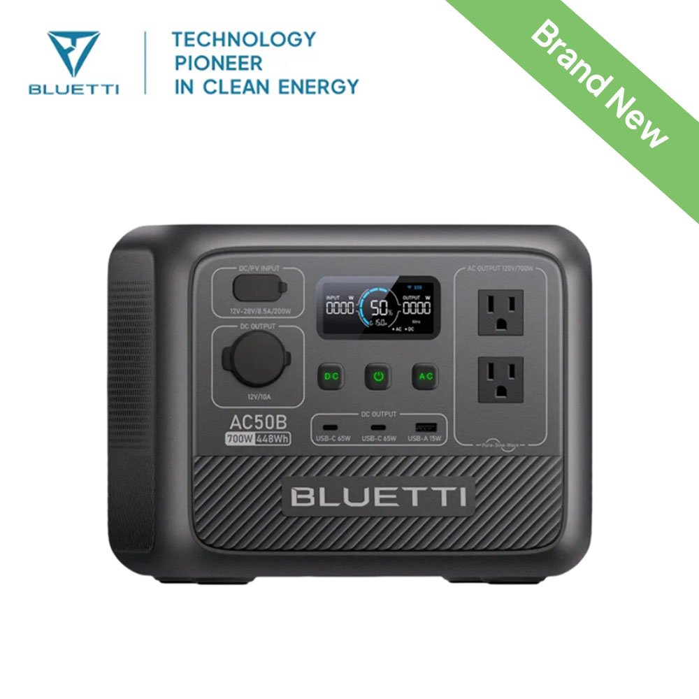BLUETTI AC50B Tragbare Powerst – Solar Powered Charger Bewertung und Preis