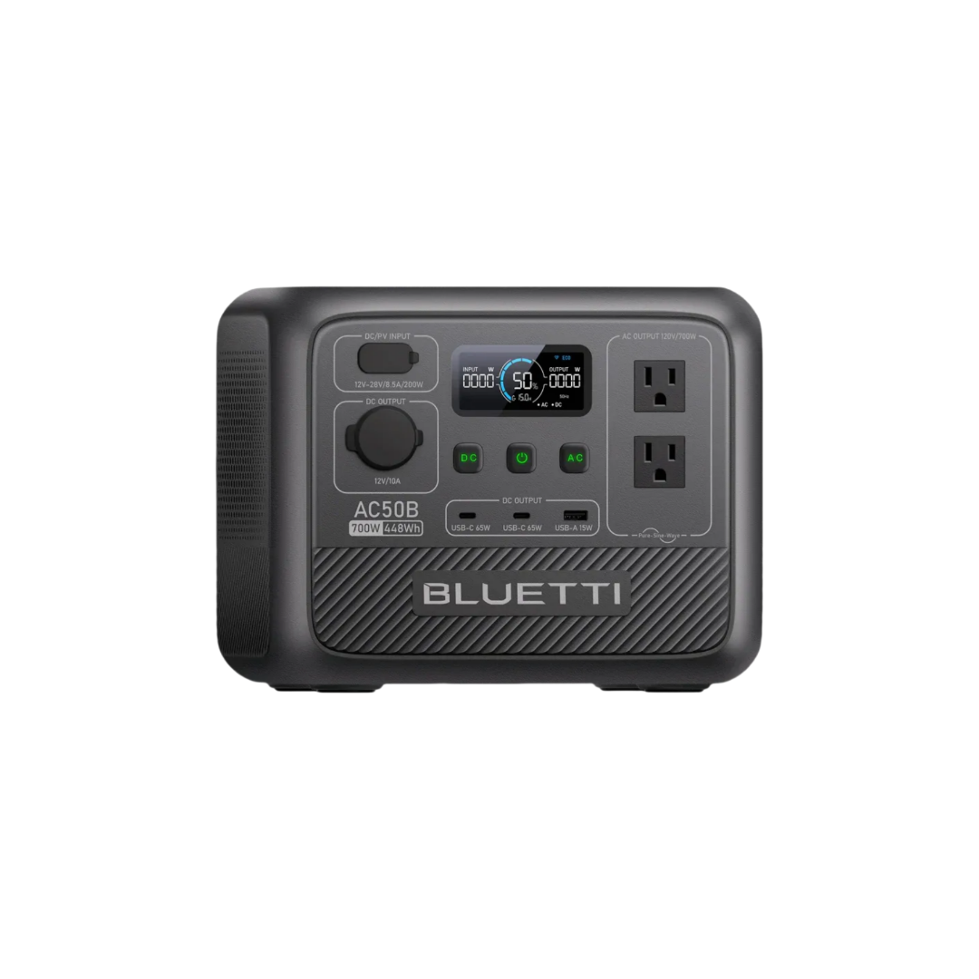 BLUETTI AC50B Tragbare Powerst – Solar Powered Charger Bewertung und Preis
