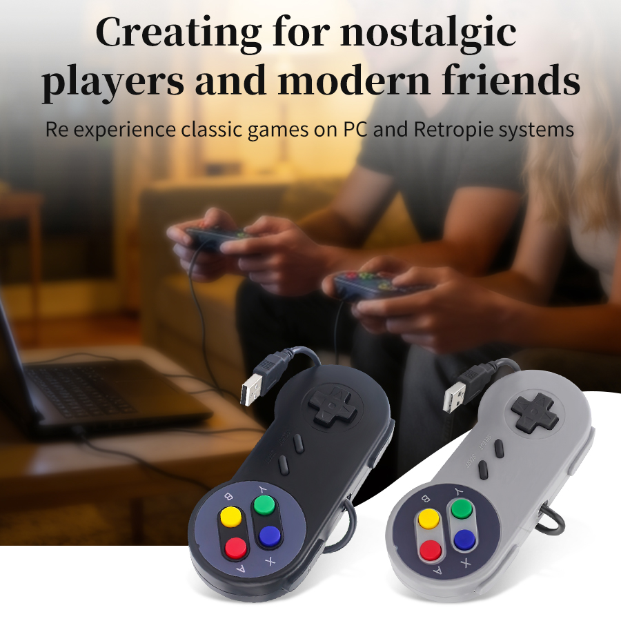 USB-Gamepad Gaming-Joystick Re – Retro Game Controller Usb Bewertung und Preis