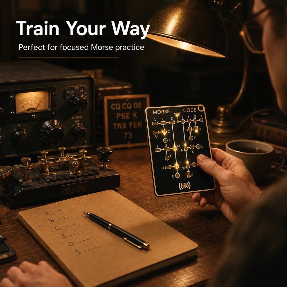 Tragbarer Morsecode-Trainingsk – Electronics Gadgets For Gift Bewertung und Preis