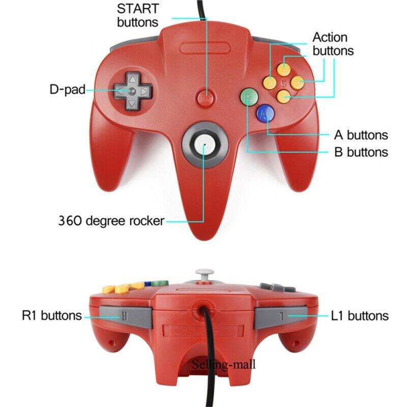 N64 Controller Klassische USB  – Retro Game Controller Usb Bewertung und Preis