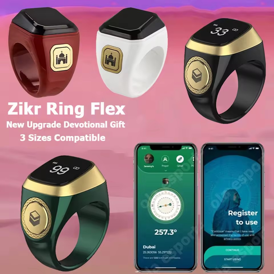 2026 Neuester Qibla Zikr Musli – Smart Ring Health Bewertung und Preis